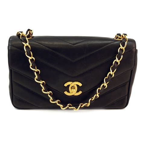 chanel v stitched bag vintage|authentic pre owned Chanel handbags.